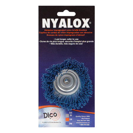 DICO BRUSH CUP NYALOX2-1/2""MF 541-786-2-1/2